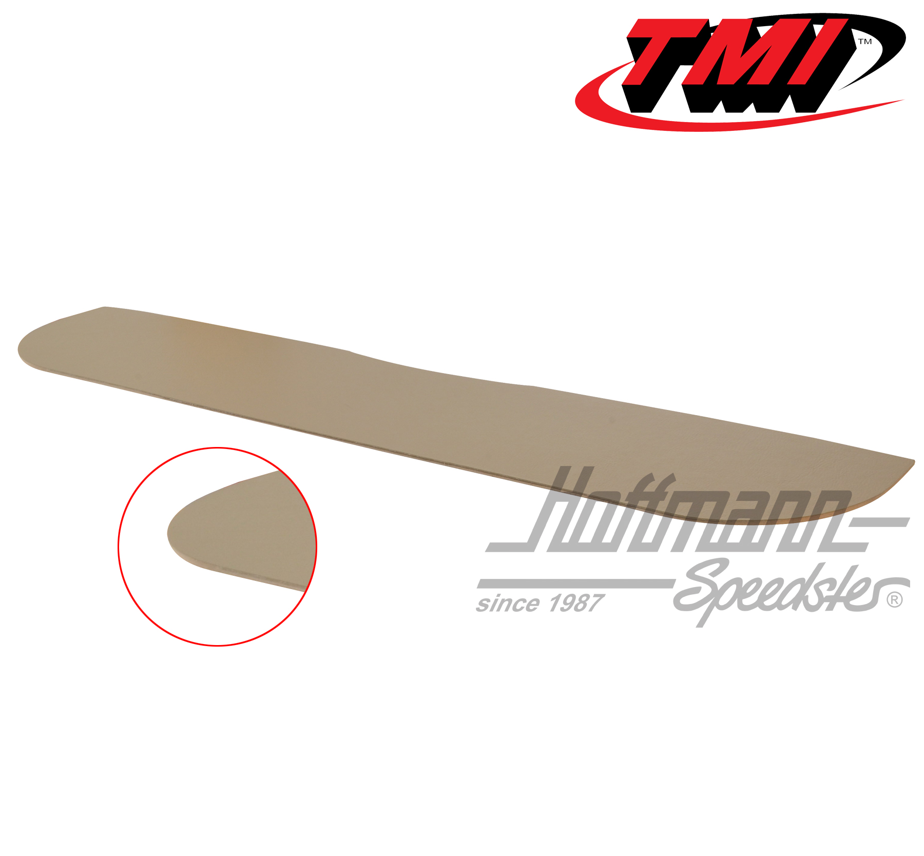 Panneau de dossier de banquette, en haut, 62-67, beige | 10-2140-14 | 098-0716-05