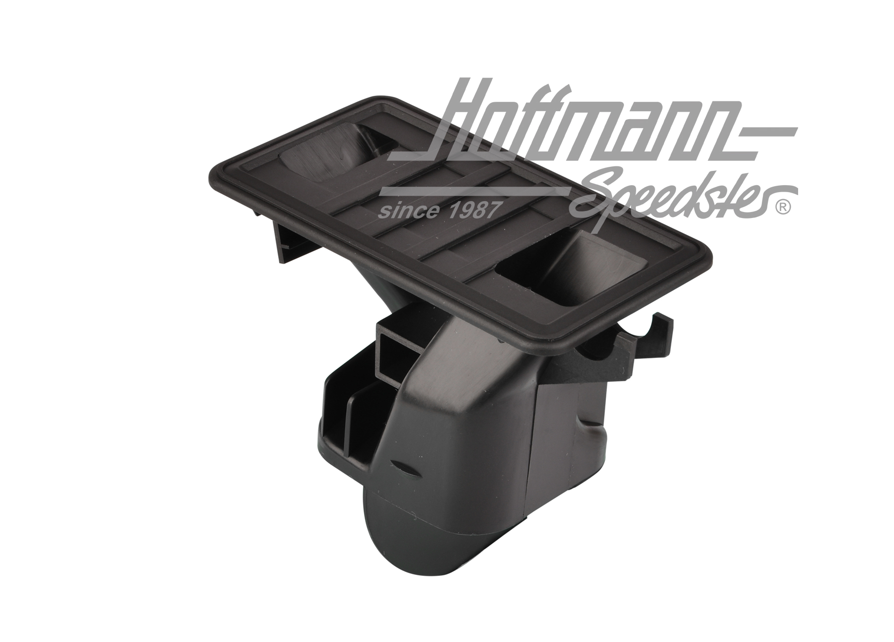 Buse d'air, Bus T3, en haut, droite, noire | 255 819 384  01C | 360-0270-02