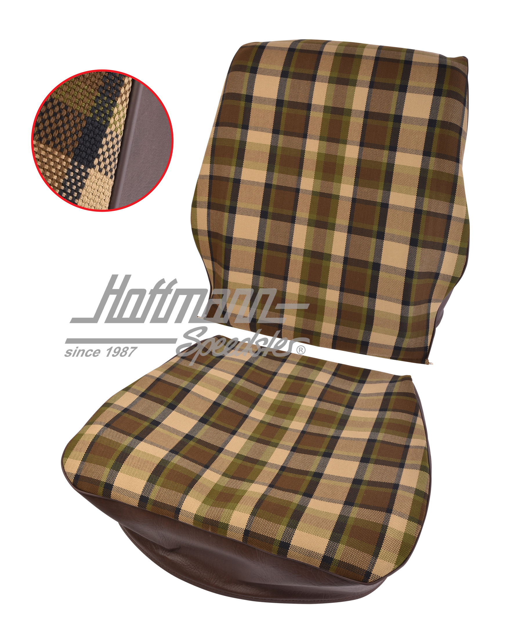 Housse de siège, Westfalia, marron/beige, 74-79 |  | 098-1272-53
