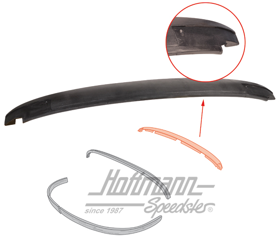 Arceau sur pare-brise, Karmann Ghia, 12.68-7.74 | 141 871 503 AS | 060-4100-07