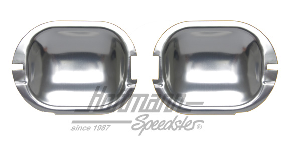 Coquilles de poignées de porte, alu, Golf 2/Jetta, 8.83- | 40028 | 200-6616