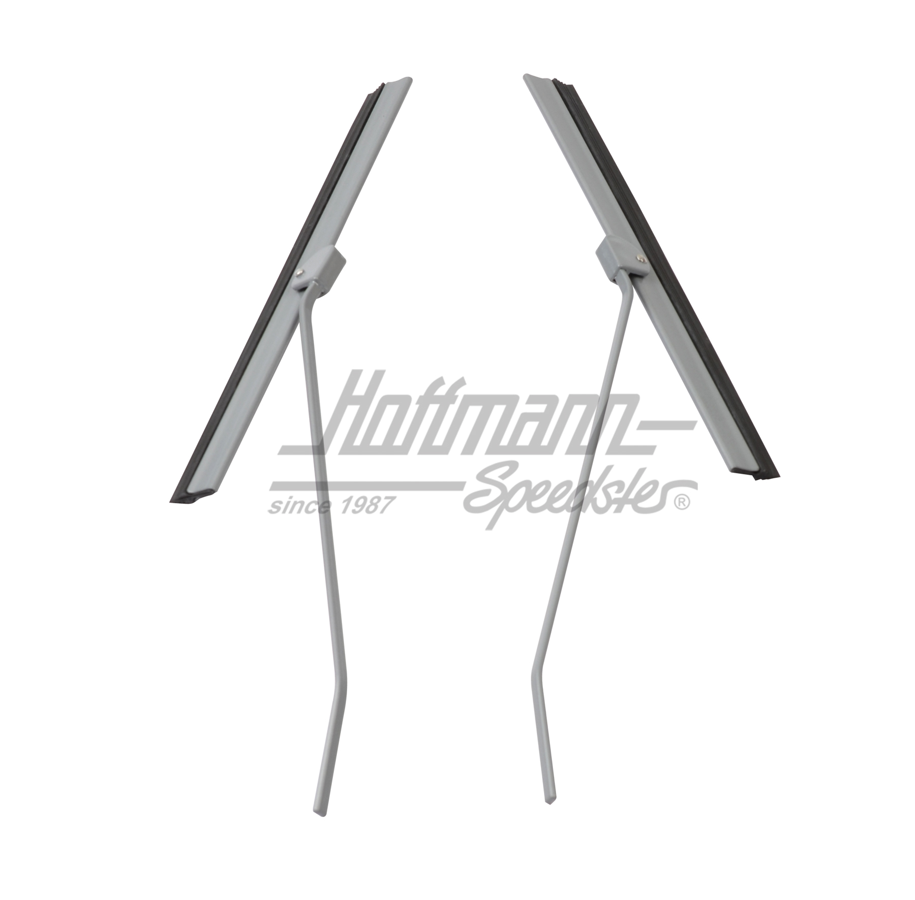 Bras d'essuie-glace, avec balais 185 mm, argentés | 111 955 421 AS | 020-4763-04