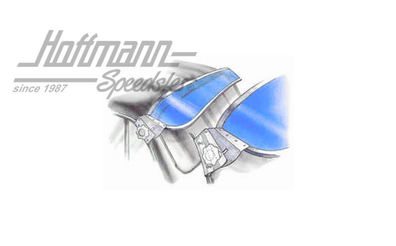 Visière, Cox Berline, bleue                                                                         