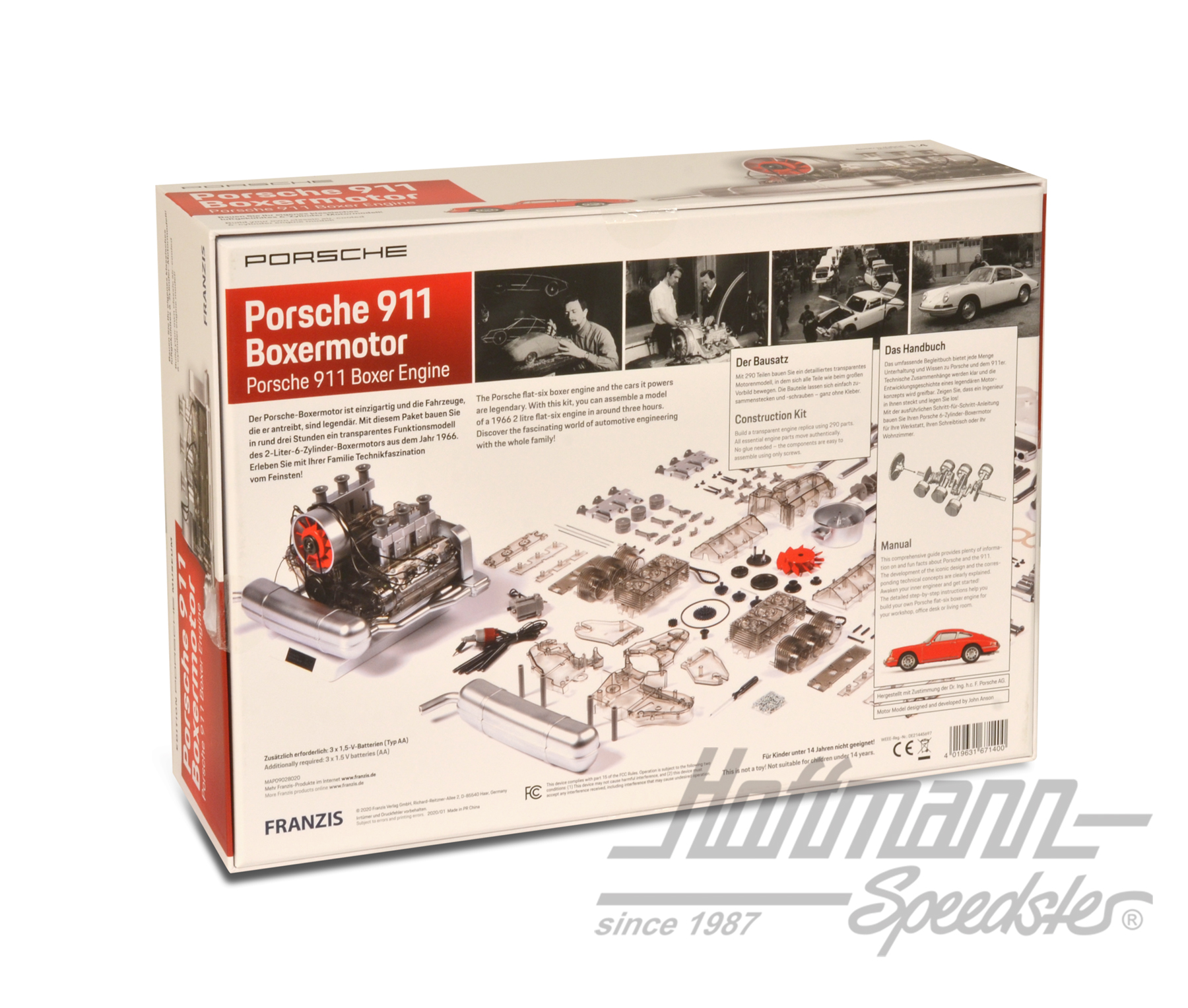 Porsche 911 moteur boxer, Kit de maquettes                                                          