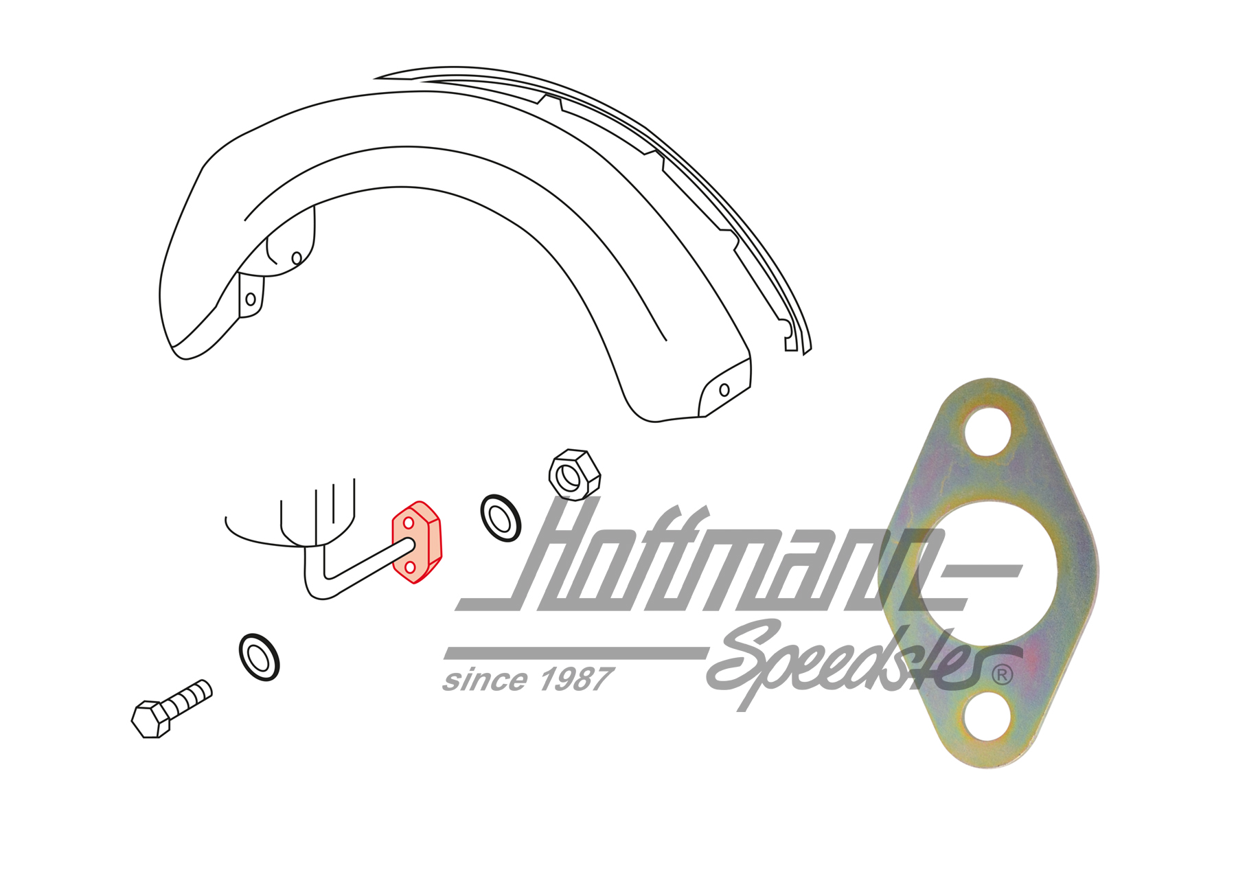 Flasque, passe-câble
, -7.59 | 111 821 129 | 020-4987-03