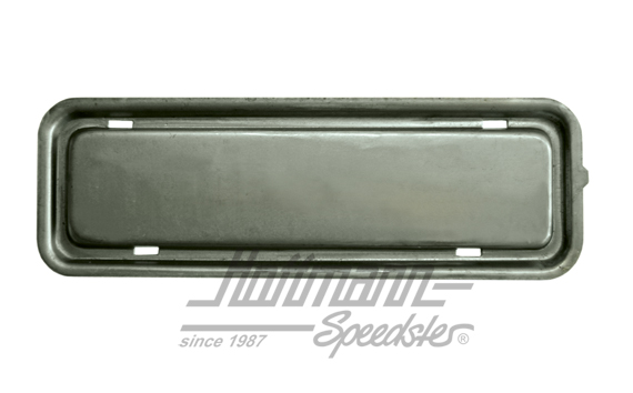 Cache de compartiment d'autoradio, sans moulure                                                     