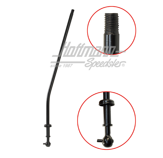 Levier de vitesses, Bus T2, 8.67-7.79 | 211 711 121 E | 090-0538