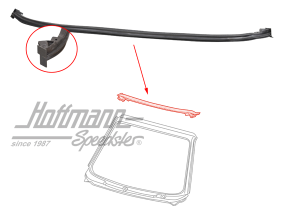 Joint, arceau sur pare-brise, 1.79-7.84 | 155 871 349 A | 180-4014-10