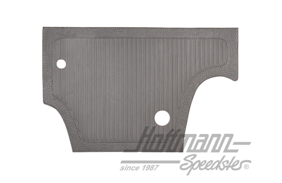 Tapis caoutchouc, cloison pédalier, 59-65, gris | 113 863 107 GY | 020-5453-04