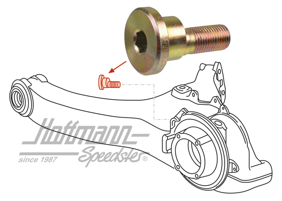 Vis excentrique, train arrière, 964, 89-94                                                          