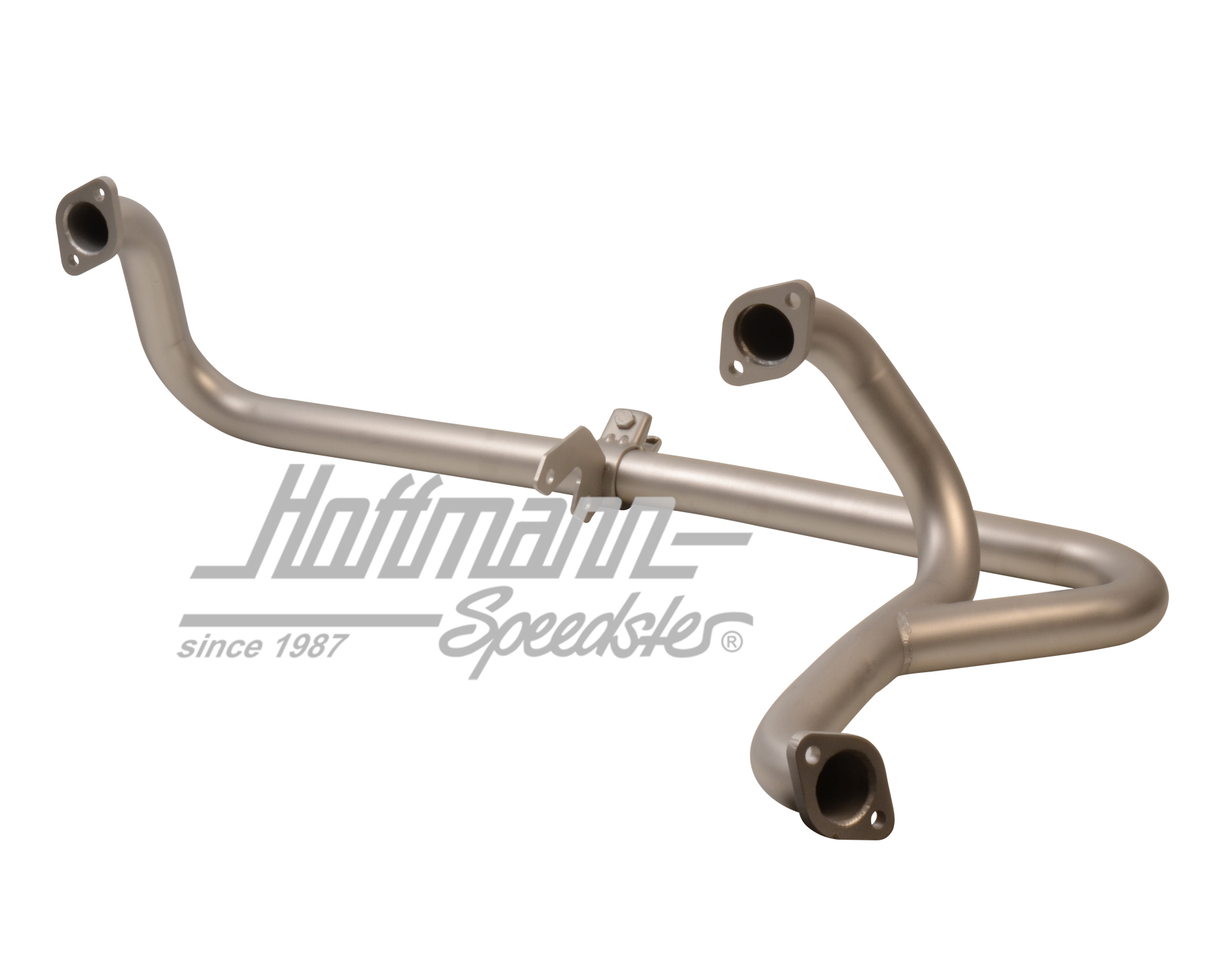 Conduite d'échappement, culasse, arrière, 85-92, inox                                               