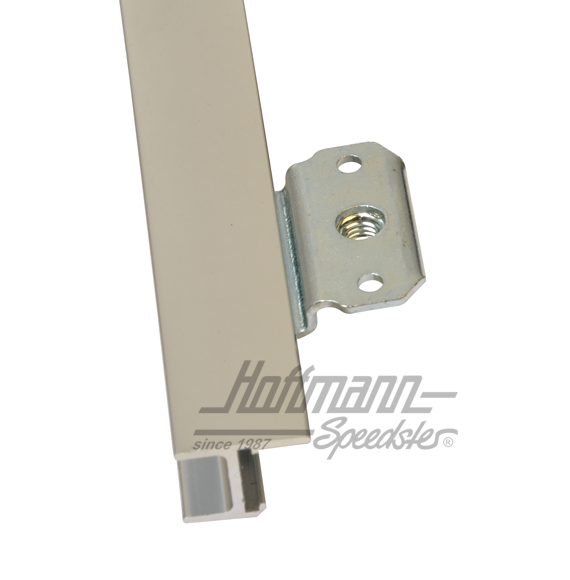 Déflecteur, complet, Bus T2, chromé, gauche                                                         