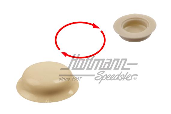 Capuchon,
 revêtement de colonne-C, gris | 311 867 169 8AX | 208-1914-18