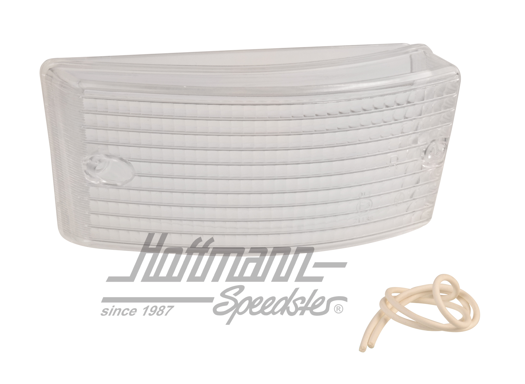 Verre de clignotant, 924/944, blanc, droite                                                         