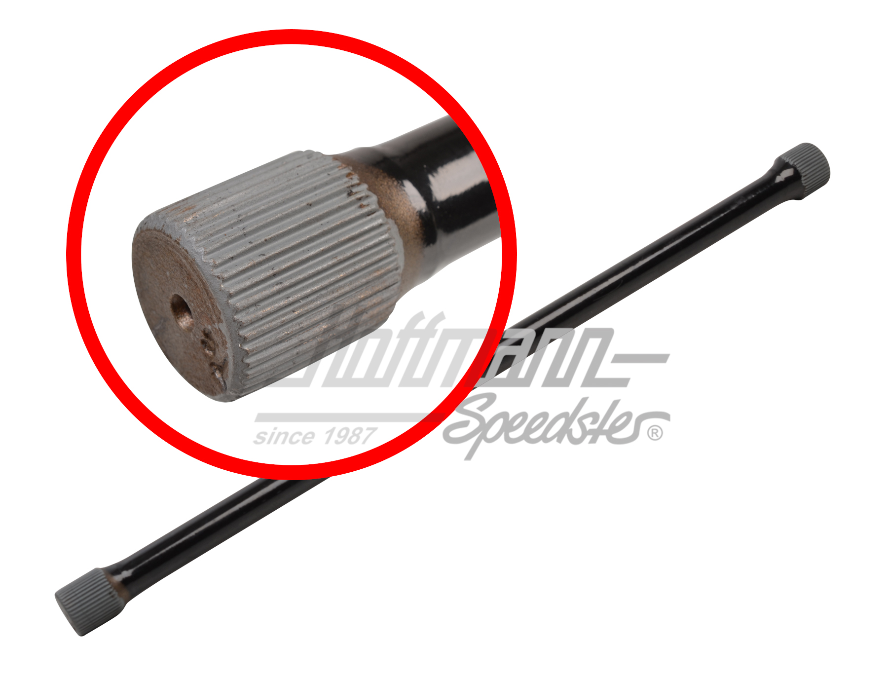 Barre de torsion, axe à trompette, 24x627mm, 10.52-7.59 | 111 511 111 A | 020-0672