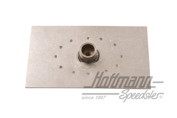 Plaque de retenue, ceinture de sécurité, arrière, 65-67                                             