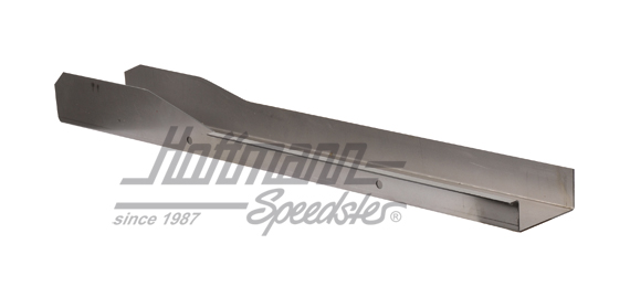 Tôle de réparation, longeron, au milieu, droite                                                     