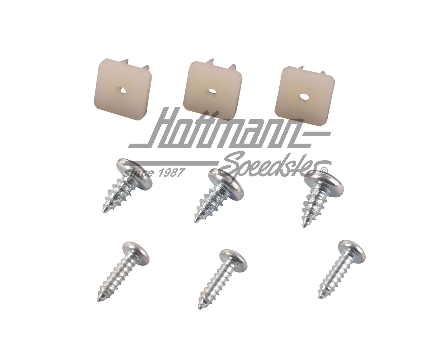 Jeu de fixation, réservoir d'eau, capot-moteur                                                      