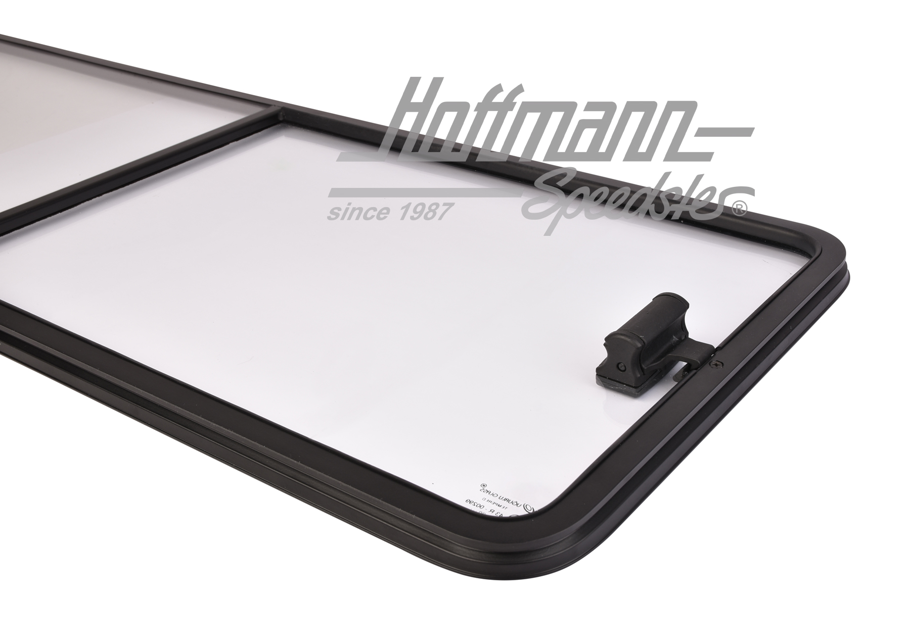 Vitre coulissante, panneau latéral, milieu, transp., gauche                                         