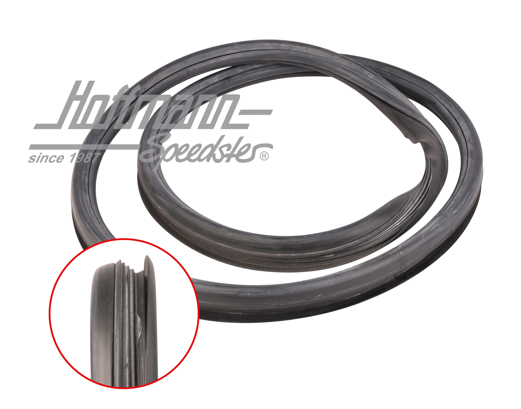 Joint de vitre latérale, Type 3 Notchback | 311 845 321 A | 069-8030-14