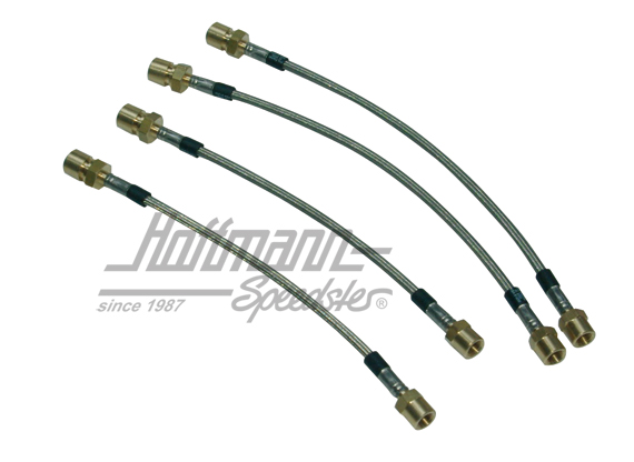 Jeu de flexibles de frein "Stahlflex", 911, .66-.89 | ------------ | 522-1040