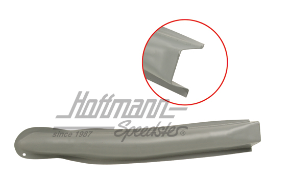 Conduit à air, arrière, 8.55-7.74, gauche | 141 805 101 | 068-0030-01