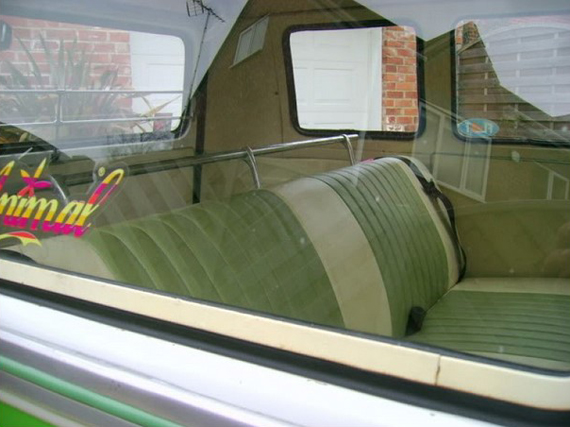 Jail Bars, banquette arrière, Bus T1/T2, Style 2                                                    