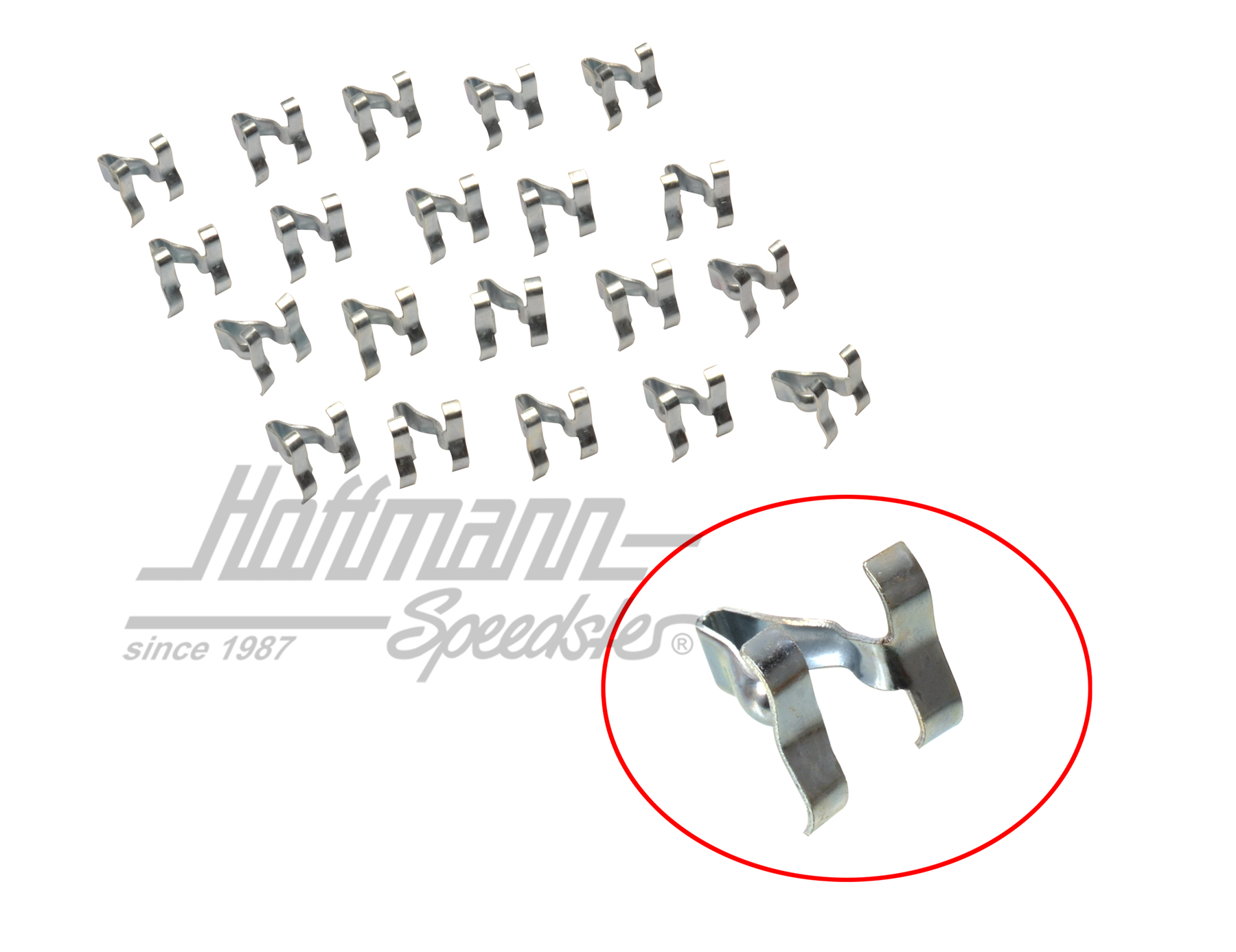 Clips pour baguettes, -7.66 (20 pièces) | 113 853 585 B | 020-2077-03