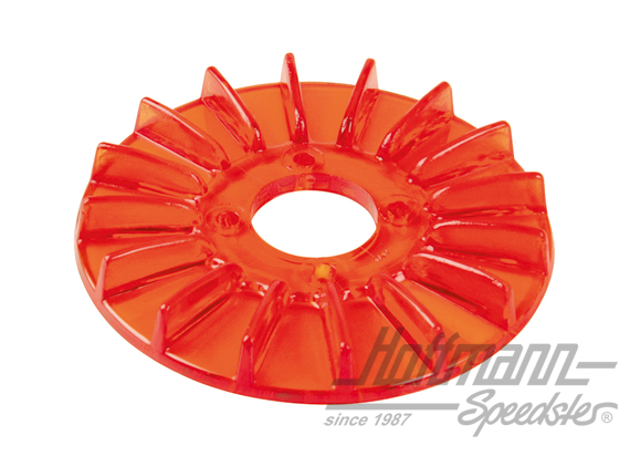 Couvercle de poulie de dynamo, Turbo-Style, rouge | AC 903 184 | 010-1165
