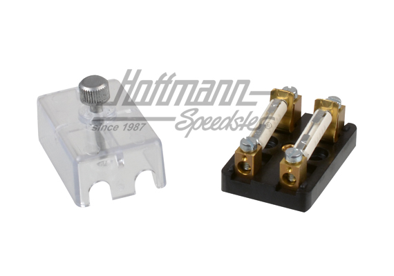 Boîte à fusibles avec couvercle, double (transparent) | 111 937 041 X | 020-1246-22